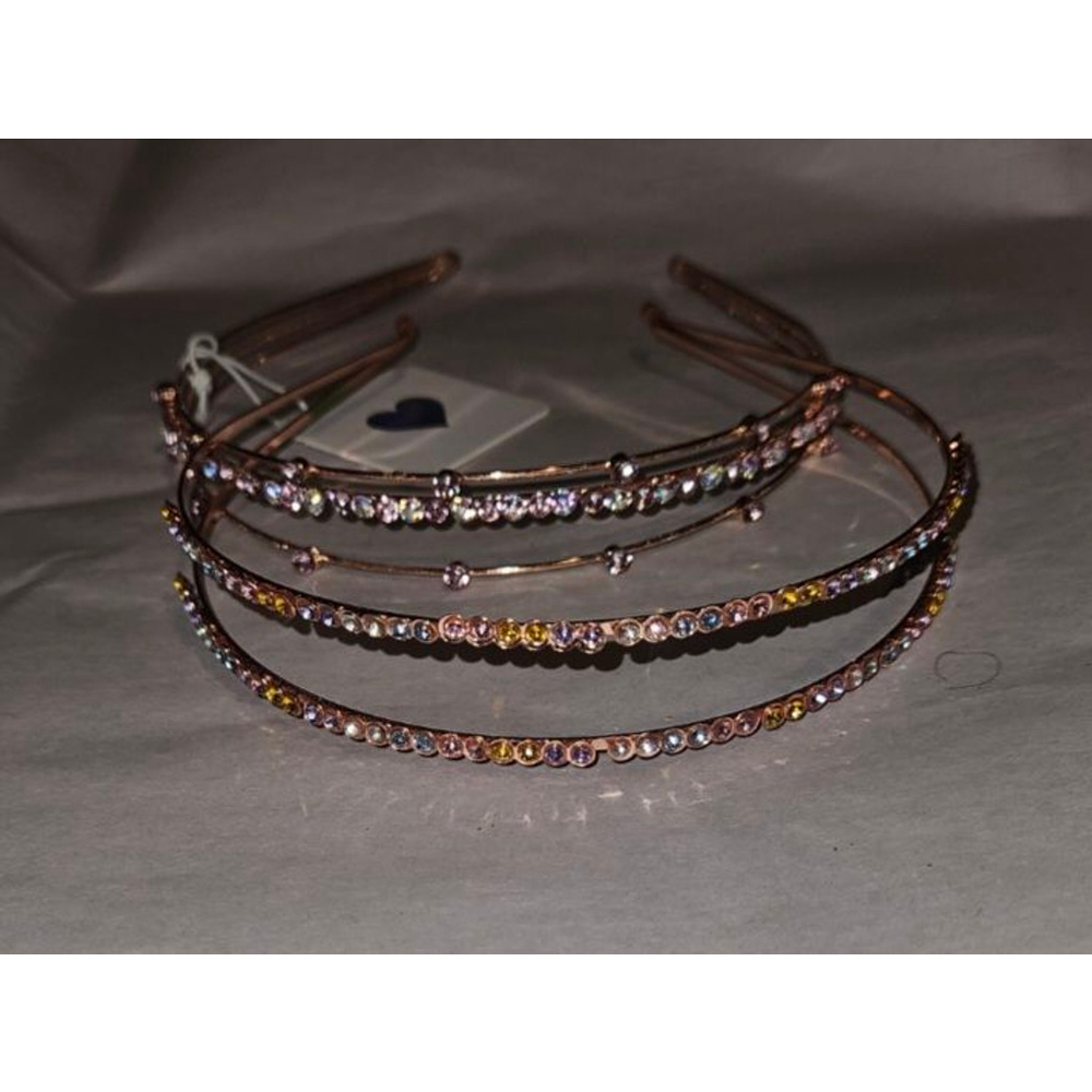 Girls The Children's Place Headband One Size Rose Gold Multi-color - Picture 2 of 8